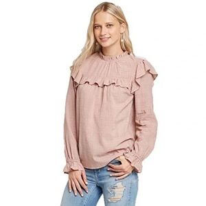 Universal Thread  Womens' Size M~ Long Sleeve ~ Clay Colored ~ Top